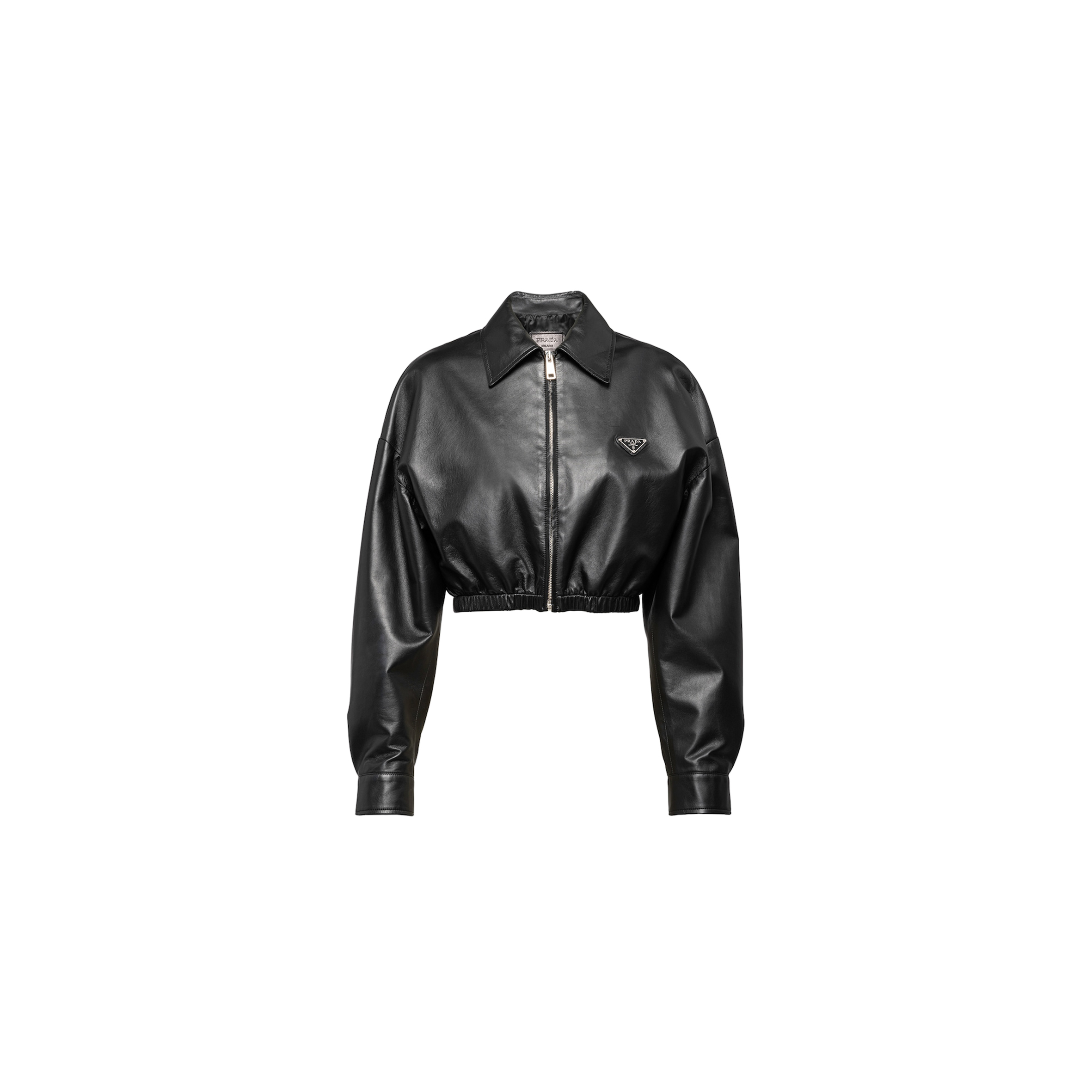 PRADA LEATHER JACKET 58A121